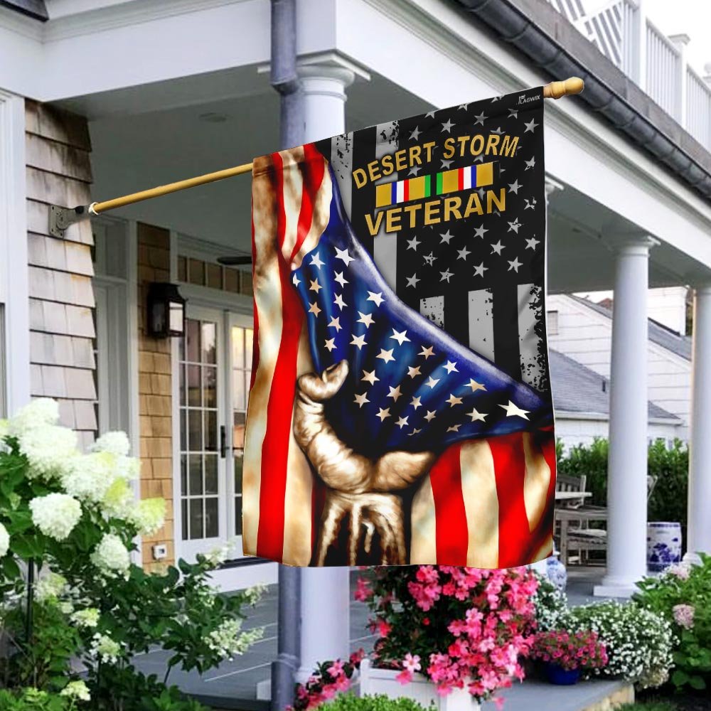 Desert Storm Veteran Flag