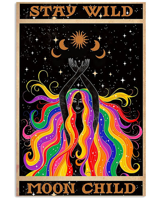 LGBT - Stay Wild Moon Child 