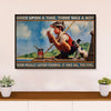 Fishing Canvas Wall Art Prints | There Was A Boy | Home Décor Gift for Fisherman