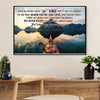 Kayaking Poster Prints | Ride Goes On | Wall Art Gift for Kayaker