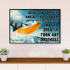 Kayaking Canvas Wall Art Prints | Believe in Yourself | Home Décor Gift for Kayaker