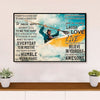 Kayaking Canvas Wall Art Prints | Laugh Love Live | Home Décor Gift for Kayaker