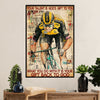 Cycling, Mountain Biking Poster Prints | Your Talent is God's Gift | Wall Art Gift for Cycler