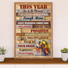 Cycling, Mountain Biking Poster Prints | This Year | Wall Art Gift for Cycler