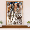 Cycling, Mountain Biking Poster Prints | If You Don't Ride | Wall Art Gift for Cycler