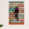 Cycling, Mountain Biking Canvas Wall Art Prints | Reach That Goal | Home Décor Gift for Cycler
