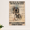 Cycling, Mountain Biking Poster Prints | Bicycle Race Song | Wall Art Gift for Cycler