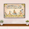 Cycling, Mountain Biking Canvas  Prints | Girl Loves Cycling | Wall Art Gift for Cycler