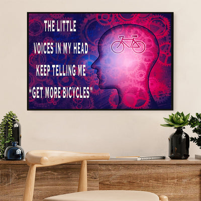 Cycling, Mountain Biking Canvas  Prints | Get More Bicycles | Wall Art Gift for Cycler