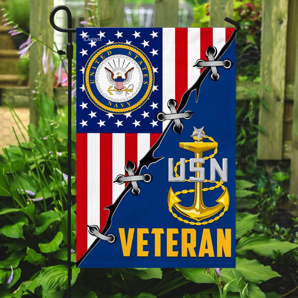 United States Navy Veteran Flag