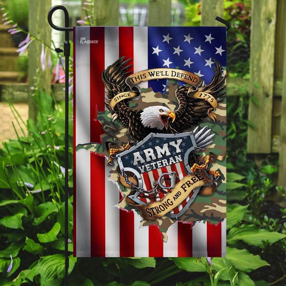 United States Army Veteran. Since 1775 This We’ll Defend Flag