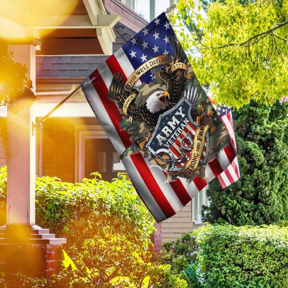 United States Army Veteran. Since 1775 This We’ll Defend Flag