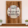 Baseball Poster Prints Wall Art | Baseball Family | Home Décor Gift for Baseball Player