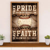 Baseball Canvas Wall Art Prints | Take Pride In | Home Décor Gift for Baseball Player