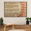 Baseball Canvas Wall Art Prints | Don't Stop Practicing | Home Décor Gift for Baseball Players
