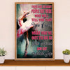 Dancing Ballet Canvas Wall Art Prints | Turn Around & Say | Home Décor Gift for Ballet Dancer Ballerinas