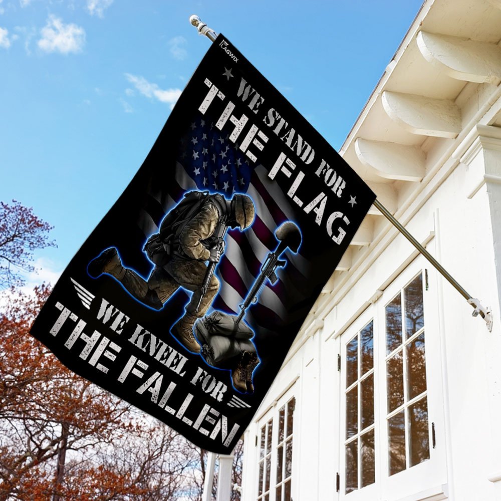 Veteran - We Stand For The Flag Flag