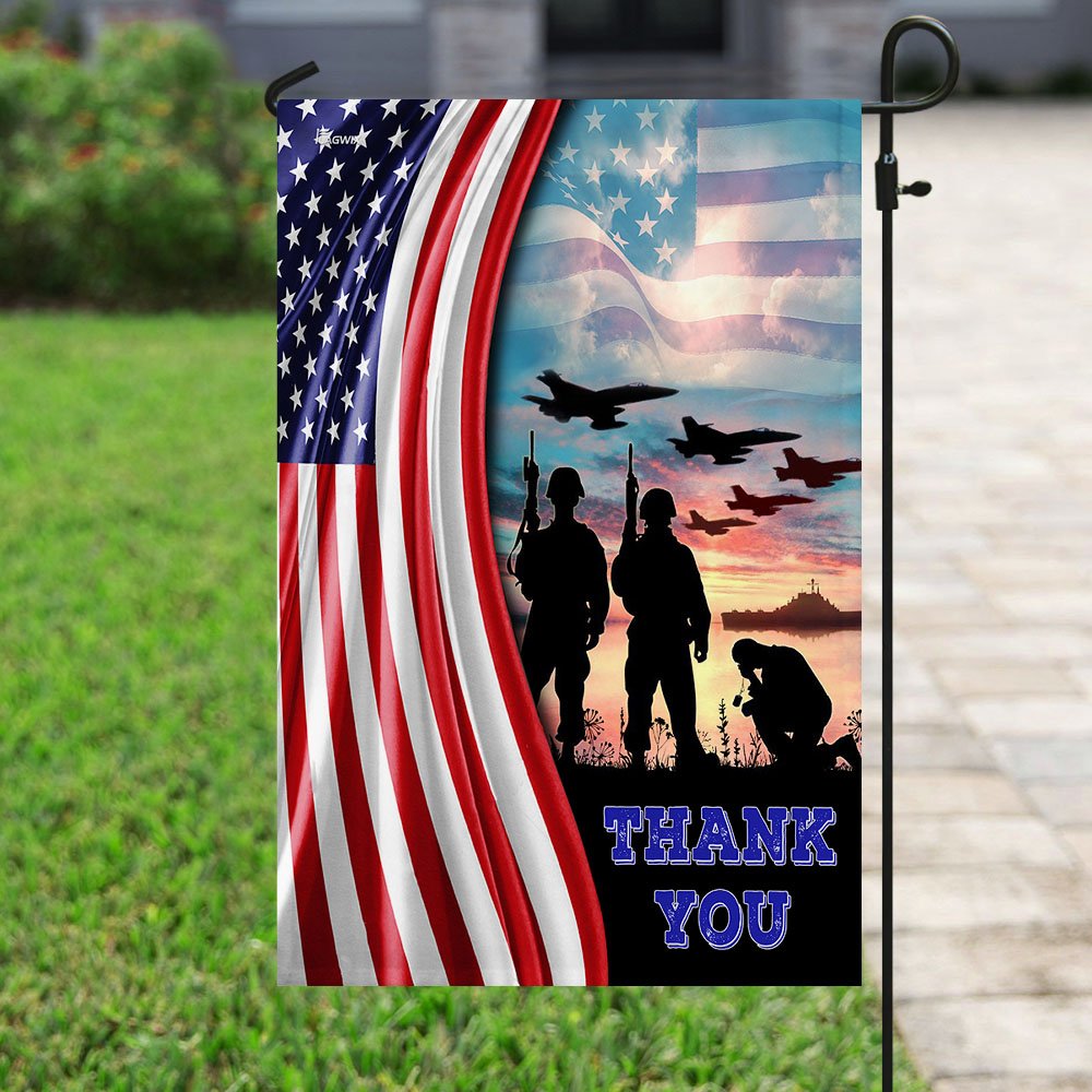 Veteran - Thank You Flag