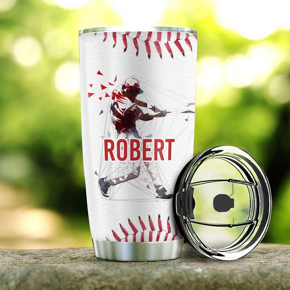 Baseball Son Personalized DNR1311018 Stainless Steel Tumbler - MostSuit