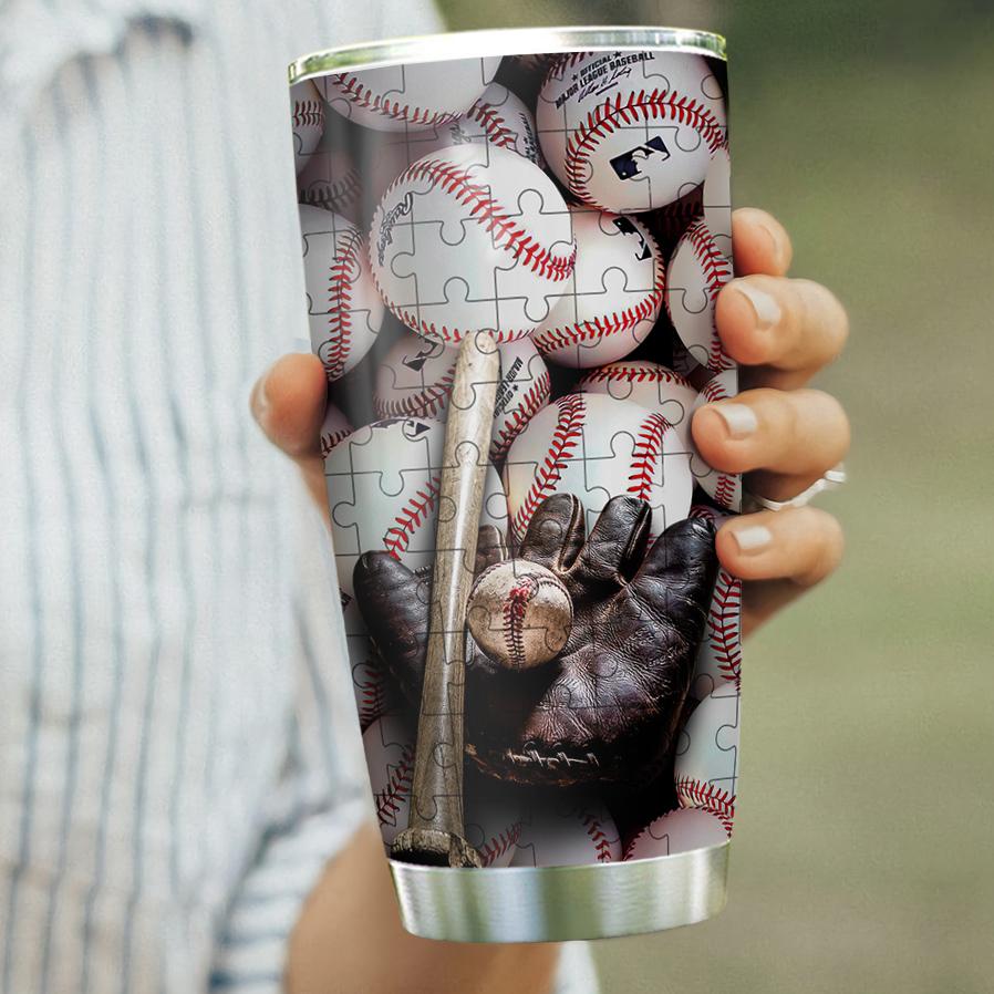 Baseball Personalized NNR3110017 Stainless Steel Tumbler - MostSuit