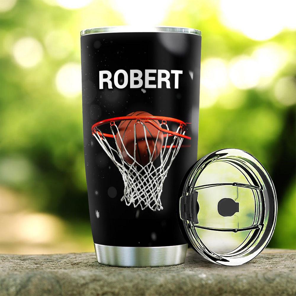 Basketball Personalized DNR2011004 Stainless Steel Tumbler - MostSuit