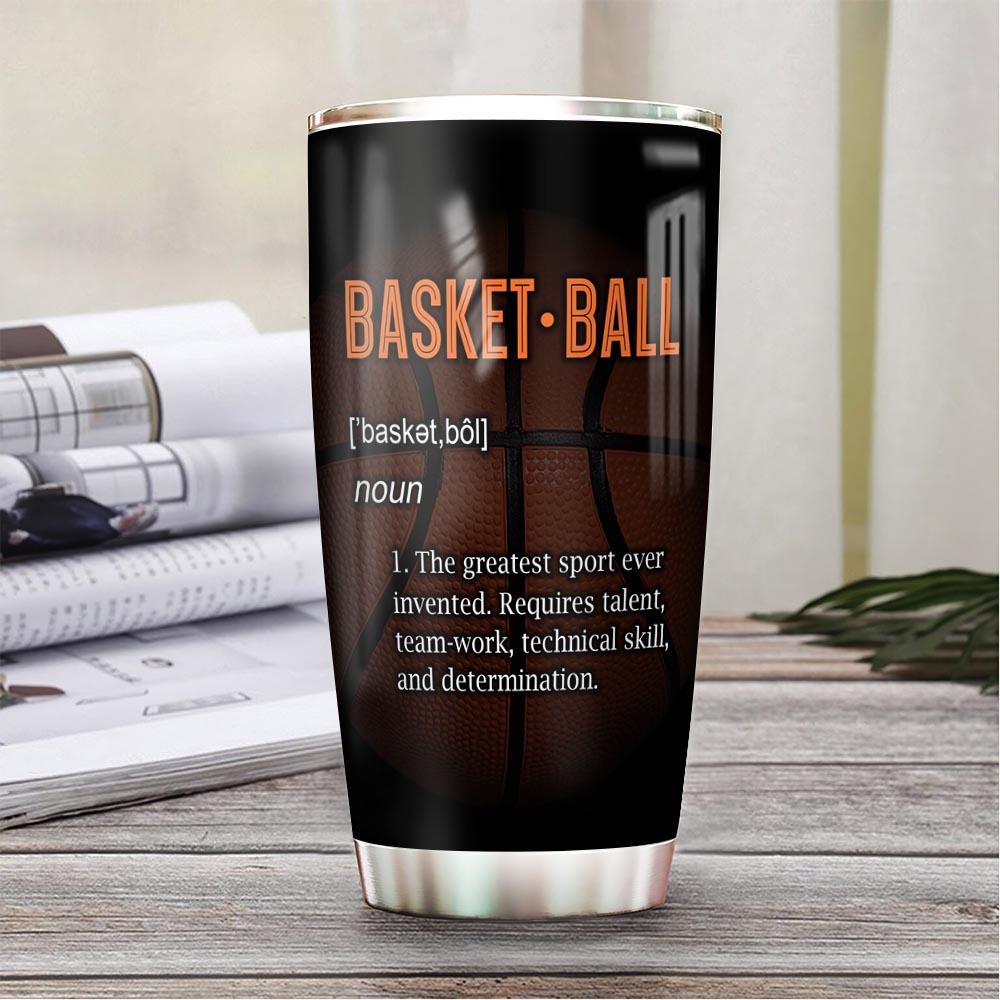 Basketball Personalized NNR2011005 Stainless Steel Tumbler - MostSuit