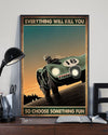 Canvas Prints Everything Will Kill You So Choose Something Fun Birthday Gift Vintage Home Wall Decor Canvas - Mostsuit