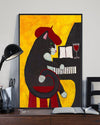 Canvas Prints Gift for Cat Lovers Black Cat and Piano Birthday Gift Vintage Home Wall Decor Canvas - Mostsuit