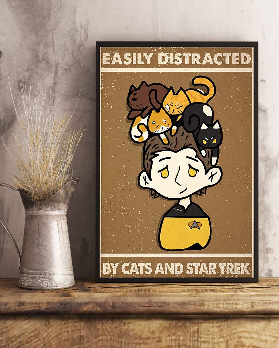 Canvas Prints Gift for Cat Lovers Cats Star Birthday Gift Vintage Home Wall Decor Canvas - Mostsuit