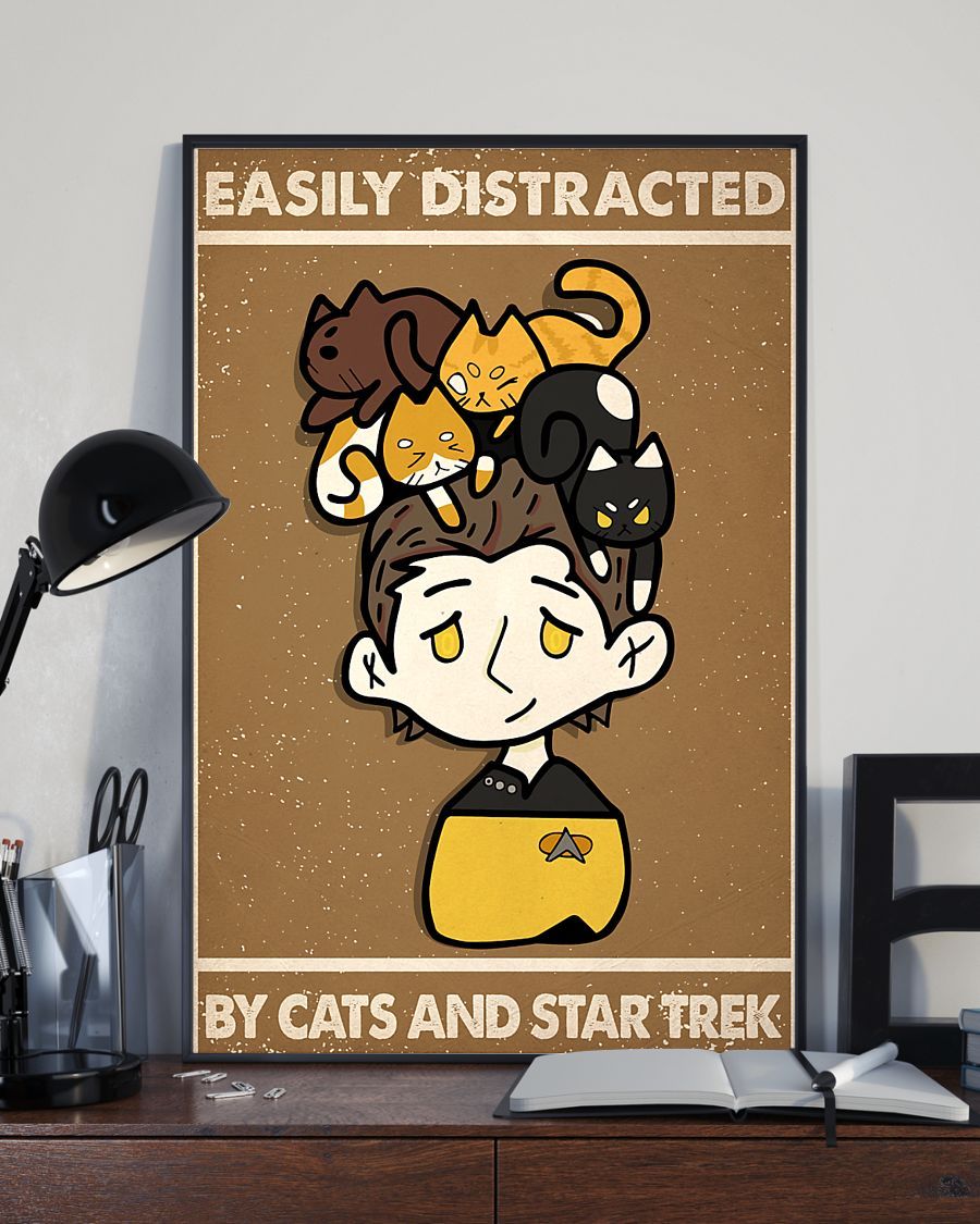 Canvas Prints Gift for Cat Lovers Cats Star Birthday Gift Vintage Home Wall Decor Canvas - Mostsuit