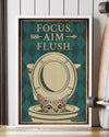 Canvas Prints Gift for Cat Lovers Focus Aim Flush Birthday Gift Vintage Home Wall Decor Canvas - Mostsuit
