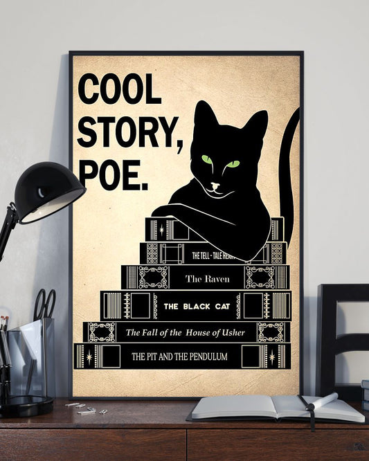 Canvas Prints Gift for Cat Lovers Cool Cats Birthday Gift Vintage Home Wall Decor Canvas - Mostsuit