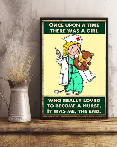 Canvas Prints Love To Become A Nurse Birthday Gift Vintage Home Wall Decor Canvas - Mostsuit