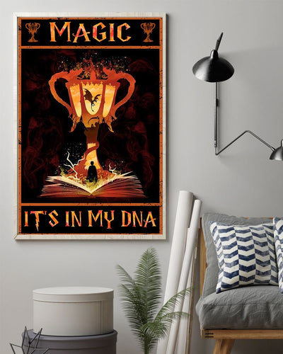 Canvas Prints Magic It's In My DNA Birthday Gift Vintage Home Wall Decor Canvas - Mostsuit