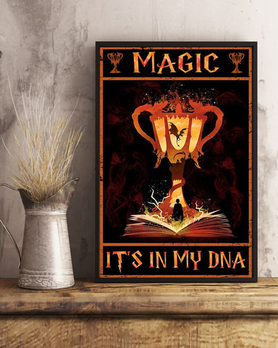 Canvas Prints Magic It's In My DNA Birthday Gift Vintage Home Wall Decor Canvas - Mostsuit