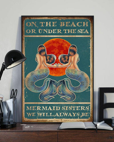 Canvas Prints On The Beach Under The Sea Birthday Gift Vintage Home Wall Decor Canvas - Mostsuit