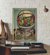 Canvas Prints Pot Head Gift Vintage Home Wall Decor Canvas - Mostsuit