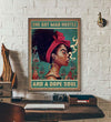 Canvas Prints She Got Mad Hustle And A Dope Soul Gift Vintage Home Wall Decor Canvas - Mostsuit