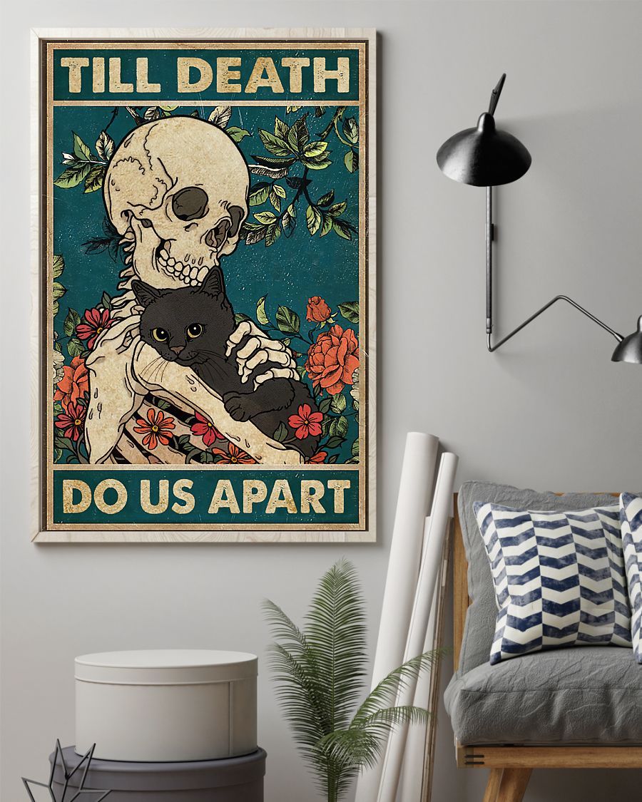Canvas Prints Till Death Do Us Apart Birthday Gift Vintage Home Wall Decor Canvas - Mostsuit
