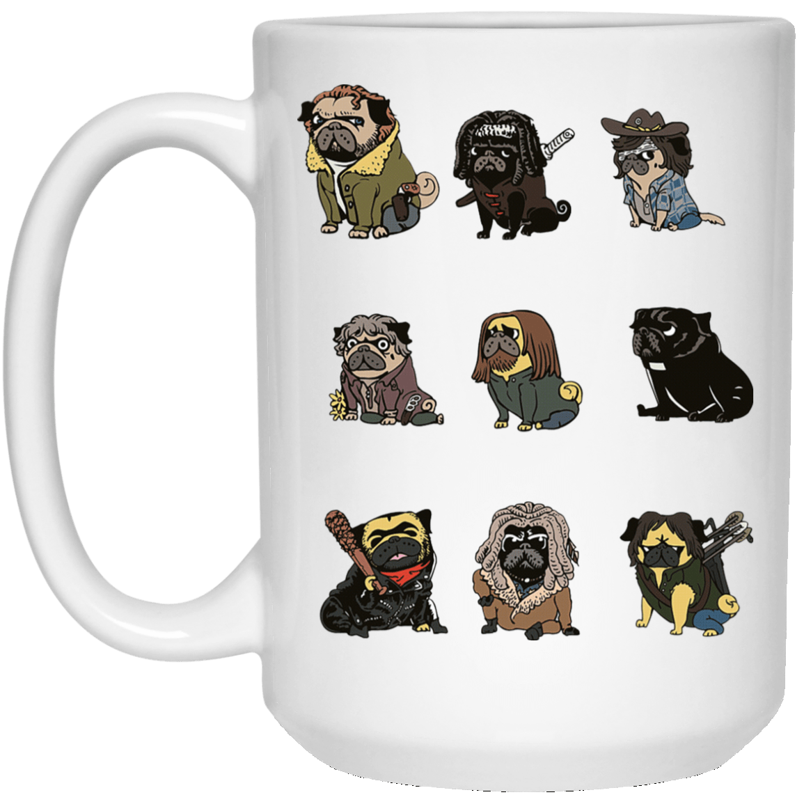 Cool Pug Mug Pug In Many Costumes Gifts For Puggy Puppies Lover