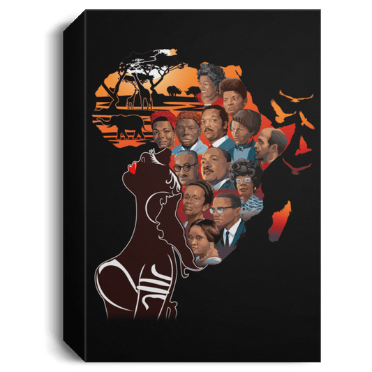 African American Canvas Art My Roots Famous Pro Black Art Canvas Black Art Living Room Decor