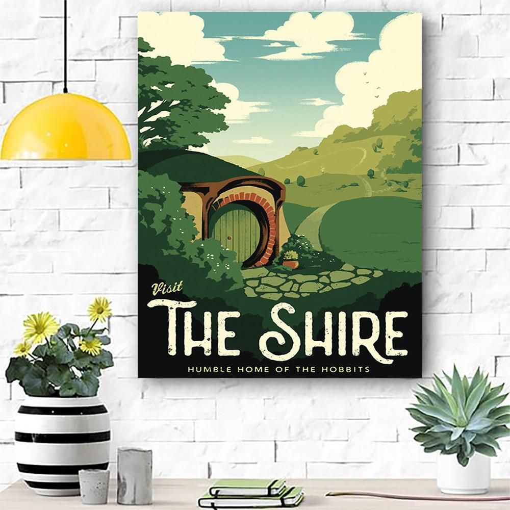 The Shire Canvas Room Home Decor Print Matte Canvas - Home Room Wall Decor Matte Canvas - Mostsuit