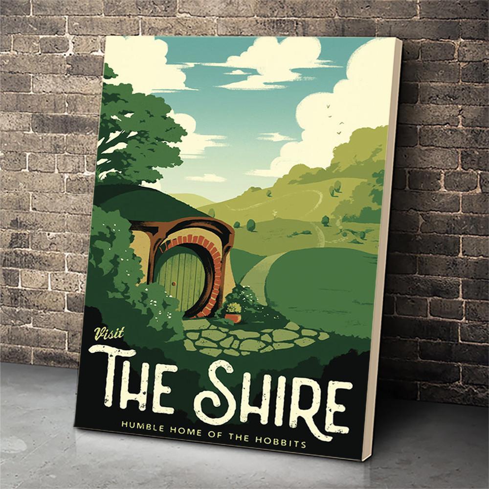 The Shire Canvas Room Home Decor Print Matte Canvas - Home Room Wall Decor Matte Canvas - Mostsuit