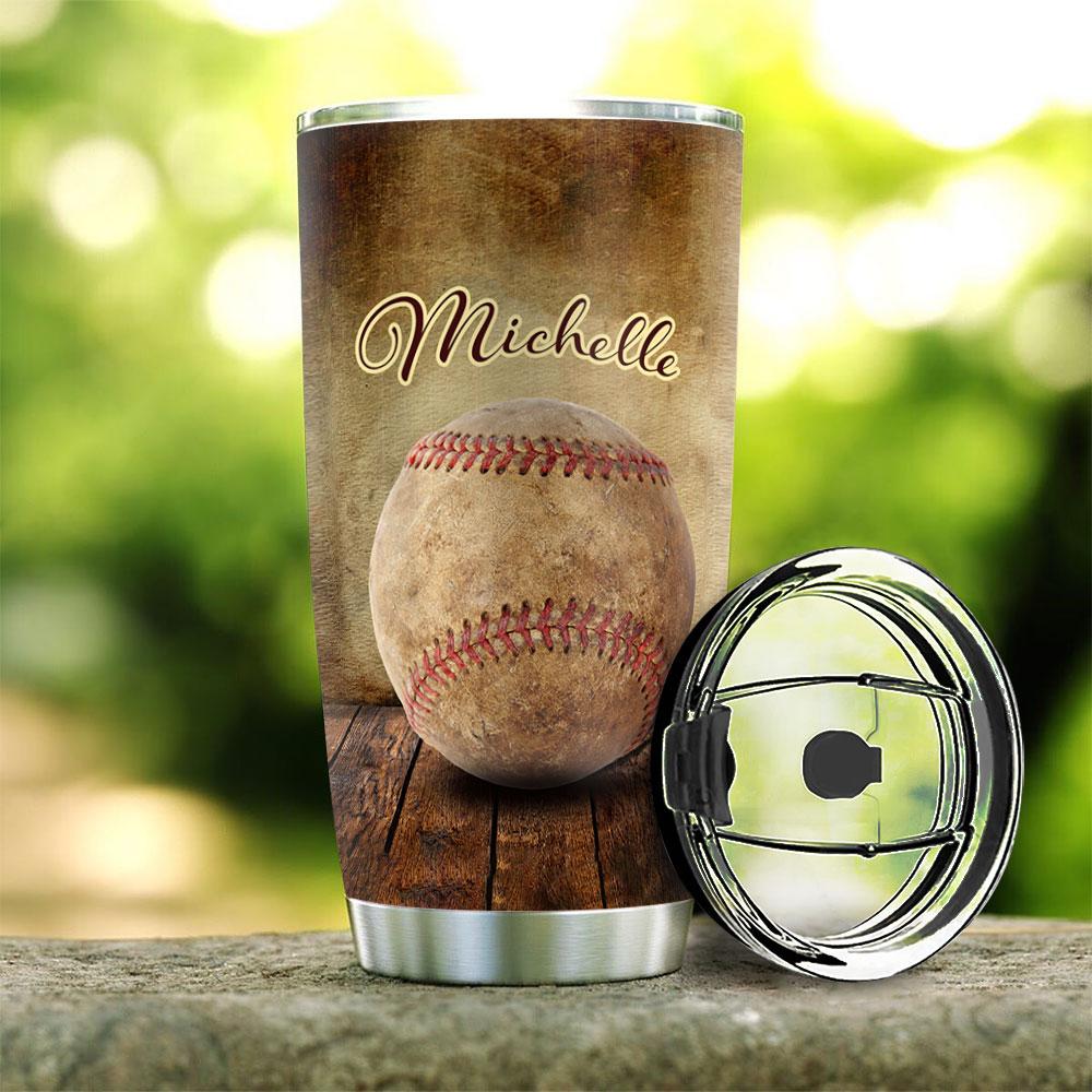 Baseball Pitching Grips Personalized HTR1610011 Stainless Steel Tumbler - MostSuit