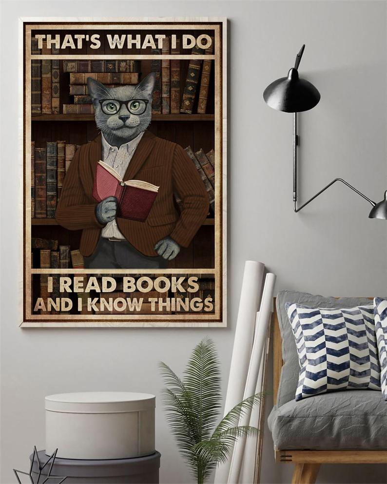 Canvas Gift for Loves Cat Prints I Am a Storm She Whispered Back Gifts Vintage Home Wall Decor Canvas - Mostsuit