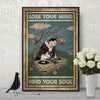 Canvas Prints Gift for Cat Lover Cat DJ Birthday Gifts Vintage Home Wall Decor Canvas - Mostsuit