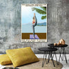 Canvas Prints Once Upon A Time There Was A Girl Who Really Loved Yoga Gift Vintage Home Wall Decor Canvas - Mostsuit