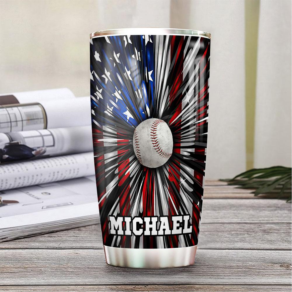 Personalized Baseball Pitching Grips HLZ1812001 Stainless Steel Tumbler - MostSuit