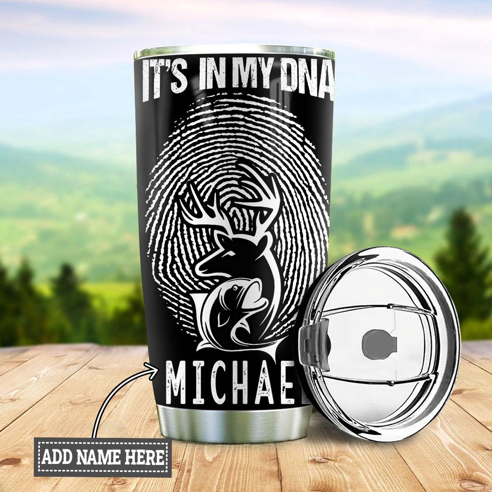 Personalized Hunting Fishing Life TAZ1111014 Stainless Steel Tumbler - MostSuit