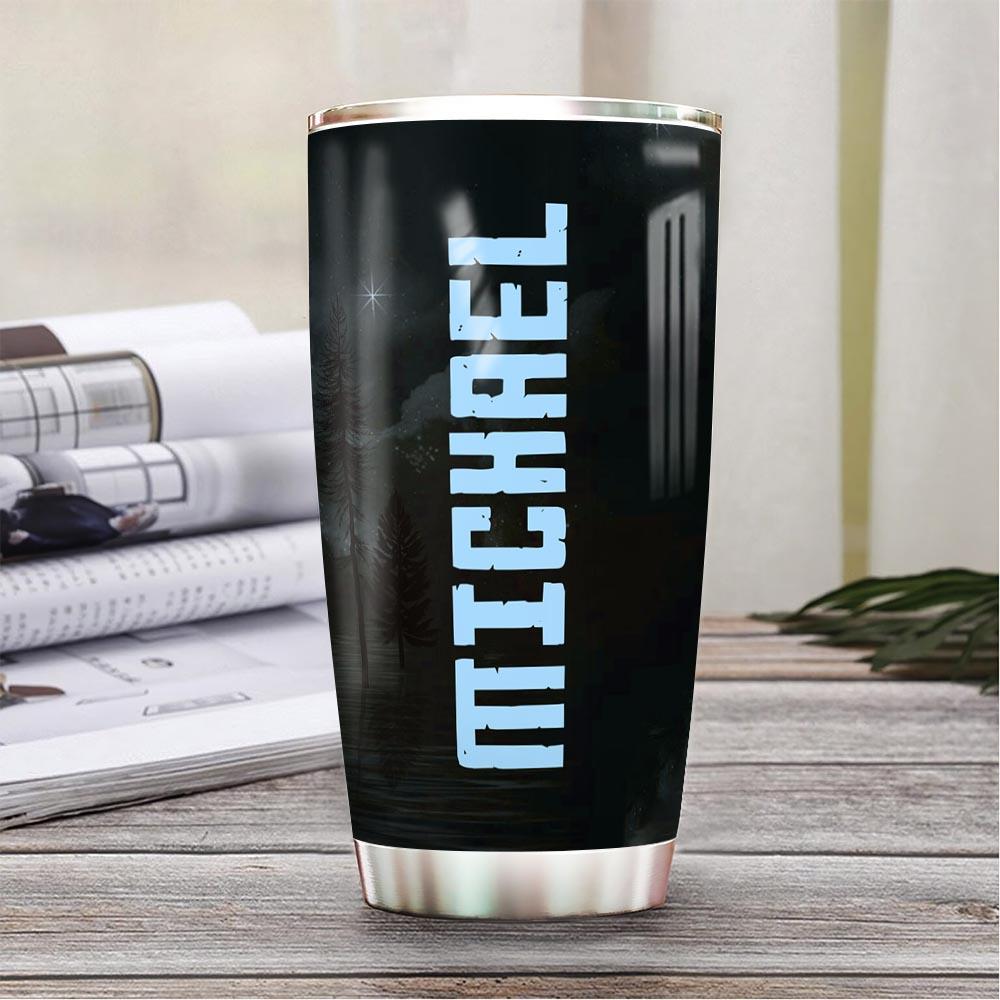 Personalized Big Foot Fishing PYZ1112002 Stainless Steel Tumbler - MostSuit